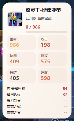 我方信息窗口截图